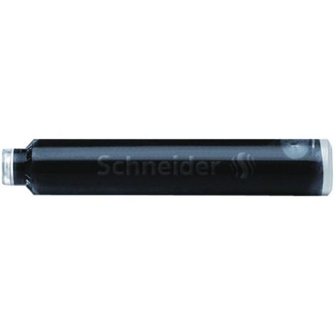 Naboje Schneider krótkie 6szt czarne - 2